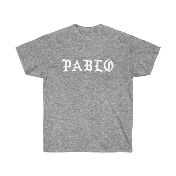 Kanye West Merch Life of Pablo T-Shirt Grey