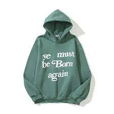 Kanye West Green Ye Must Be Born Again Hoodie