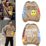 Kanye West Hoodies “Lucky me I see Ghosts”