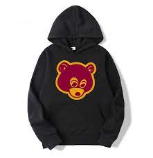 The College Dropout Bear Black Hoodie