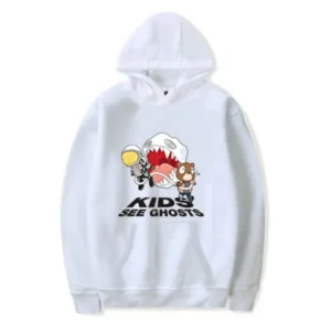 Kanye West Kids See Ghosts Hoodie White