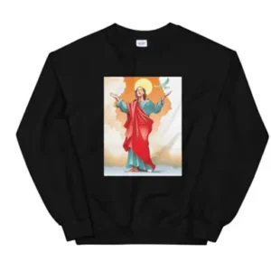 Kanye West Jesus Unisex Black Sweatshirt